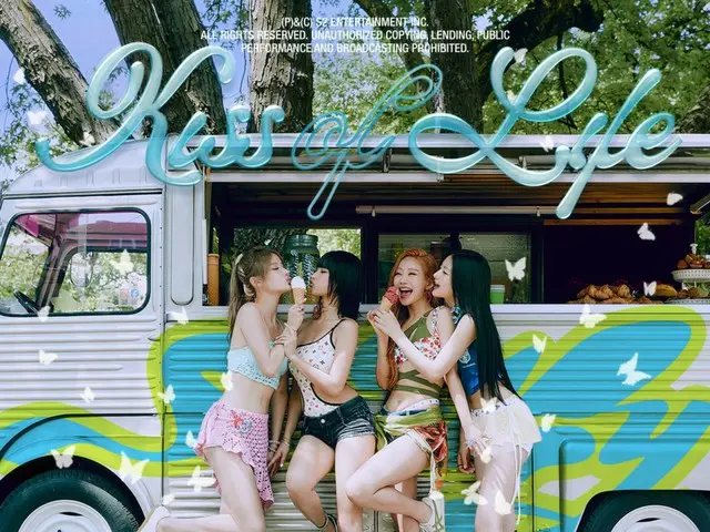 ≪今日のK-POP≫　「KISS OF LIFE」の「Sticky」　恋に落ちるまでのドキドキの瞬間