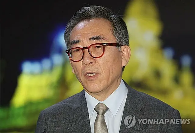 韓国の趙兌烈・外交部長官＝（聯合ニュース）