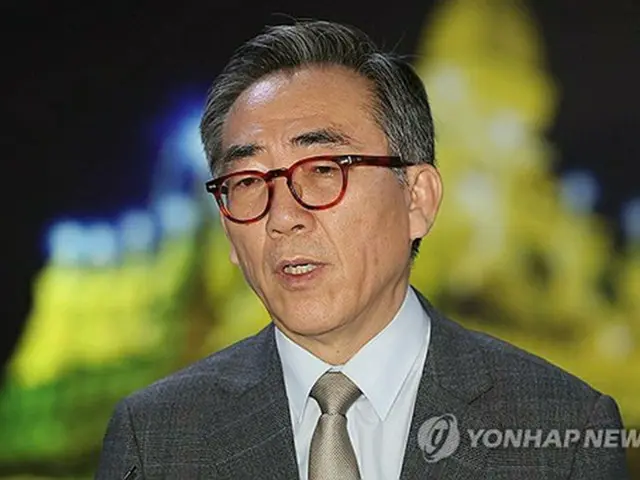 韓国の趙兌烈・外交部長官＝（聯合ニュース）