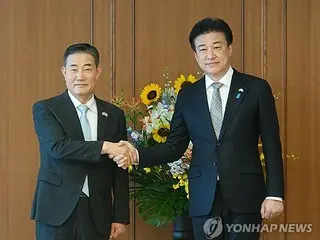 韓日国防相が東京で会談　「交流・協力」拡大に合意