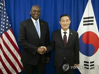 韓米国防相　北朝鮮に風船散布の中止求める