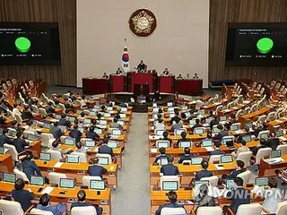 野党単独で「放送４法」改正案可決　与党は尹大統領に拒否権行使建議へ