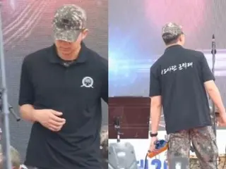 「BTS」RM、「ファチョントマト祭り」に出演…15師団軍楽隊の特別ステージ