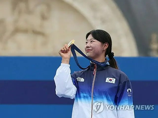 韓国選手がアーチェリーで３冠　尹大統領「世界最強」と賞賛