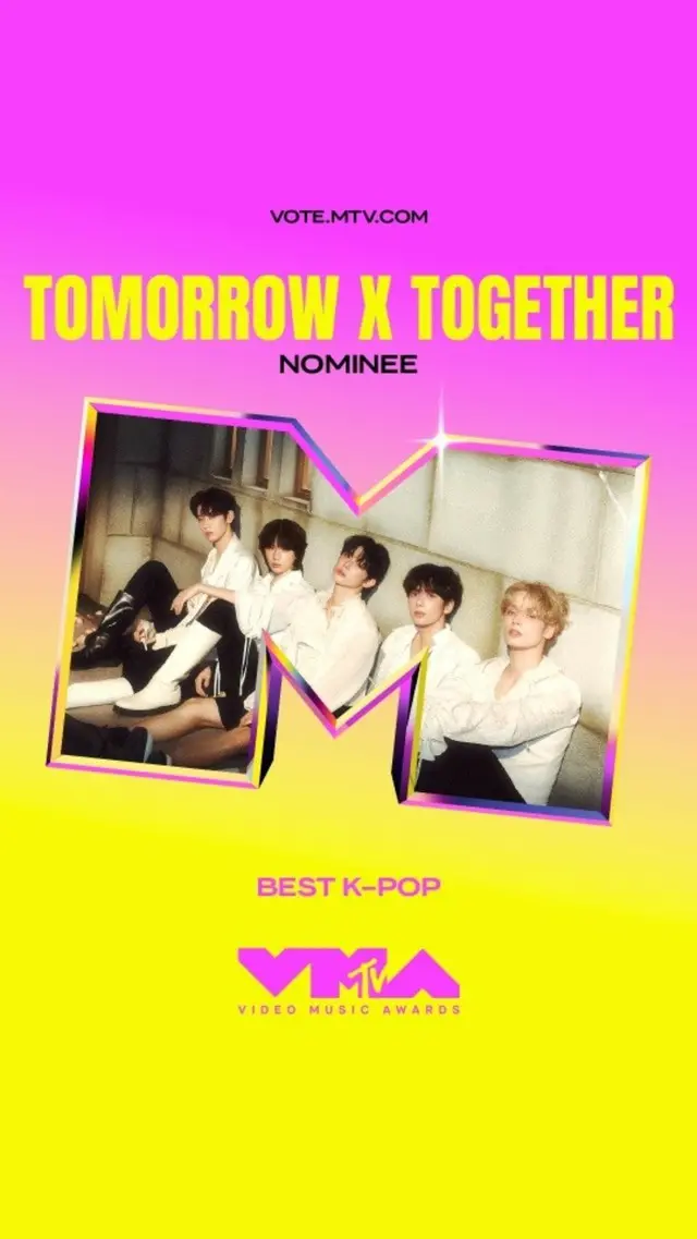 「TOMORROW X TOGETHER」、米「MTV VMA」2年連続ノミネートの栄光