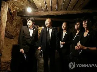 佐渡金山視察した韓国野党議員　展示物が不十分と指摘