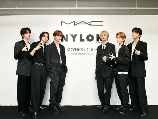 「BOYNEXTDOOR」、M・A・CとNYLON JAPANが1日限りのポップアップストアをサプライズ訪問