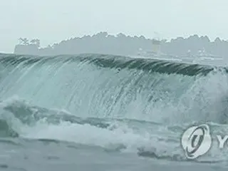 台風９号が韓国南部・済州沖を北上　被害なし