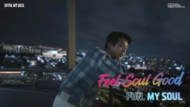 「BTS（防弾少年団）」JINと旅立つソウル旅行！…ソウル観光広報映像「Feel Soul Good」公開2