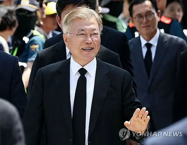 韓国の文在寅前大統領（資料写真）＝（聯合ニュース）