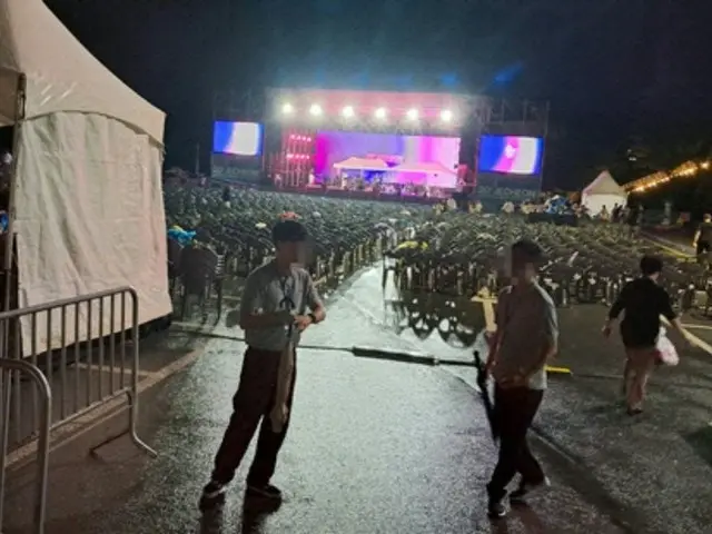 堤川国際音楽映画祭で公演中に爆竹事故...観客17人負傷