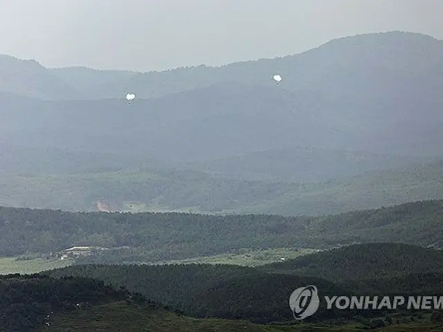 北朝鮮　５日連続で韓国にごみ風船散布