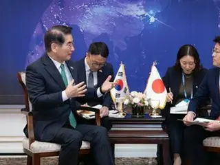 韓国国防相　日本の防衛副大臣と会談＝安保協力強化で一致