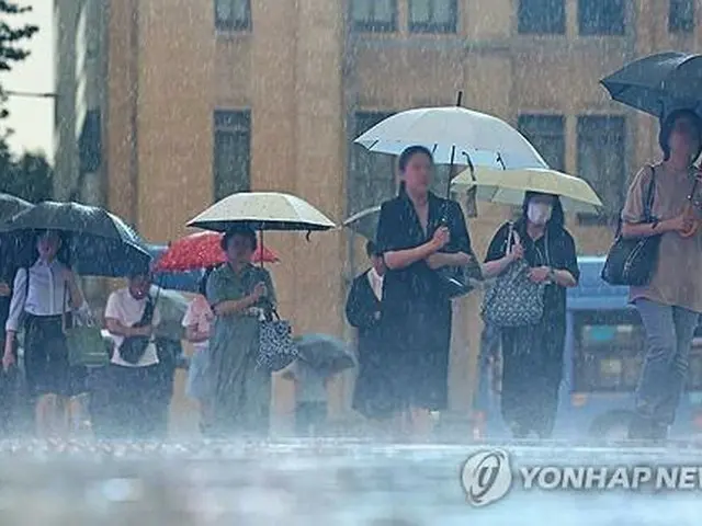 韓国・ソウル北東部にも大雨注意報　東大門区など８区