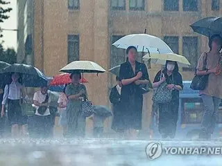 韓国・ソウル北東部にも大雨注意報　東大門区など８区