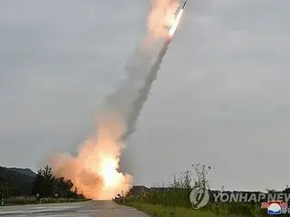 北朝鮮　東に向け弾道ミサイル発射＝韓国軍