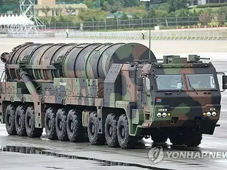 韓国軍が新型「怪物ミサイル」初公開　北への警告メッセージ