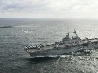 韓米が合同海上訓練　米強襲揚陸艦など参加