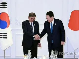 ［速報］尹大統領　石破首相と初会談