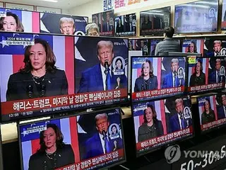 同盟関係への影響は　韓国政府も米大統領選の開票状況注視