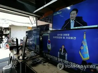 尹大統領　ウクライナへの兵器支援「排除せず」＝防衛用から