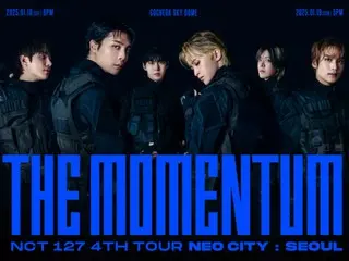 「NCT 127」、4度目のワールドツアー「THE MOMENTUM」のメインポスターが公開