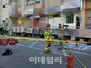 江南のマンション商店街で火災…住民200人が避難＝韓国ソウル