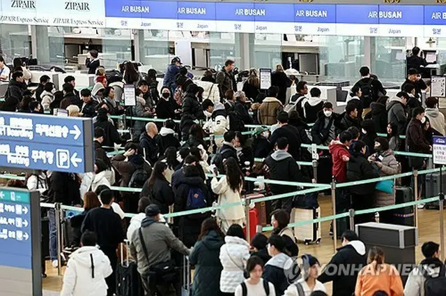 混雑する仁川国際空港（資料写真）＝（聯合ニュース）