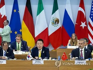 尹大統領　ロシアの面前で北との軍事協力批判＝Ｇ２０首脳会談