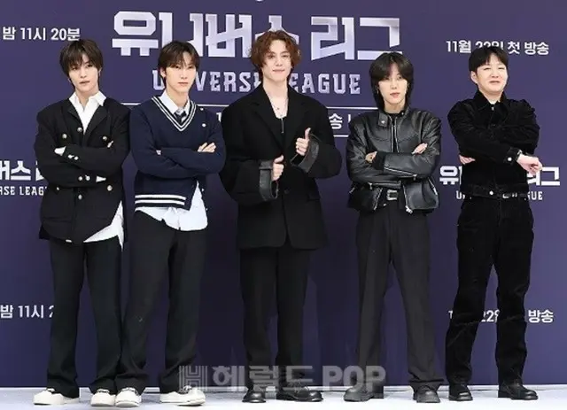 【フォト】パク・ジェボム＆イ・チャンソプ（BTOB）ら、「UNIVERSE LEAGUE」制作発表会に出席