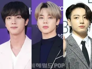 「BTS」JIN ＆ JIMIN ＆ JUNG KOOK、米ビルボードチャートにランクイン…ロングランは続く