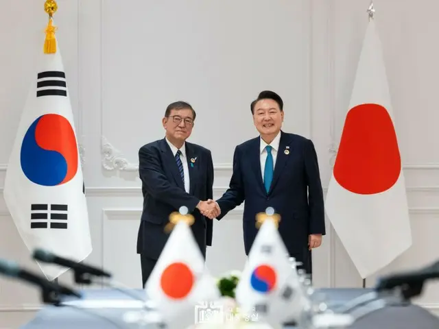 <W解説>早くも2回、対面で会談した石破首相と韓国・尹大統領＝日韓関係盤石アピールも両首脳には不安定要素