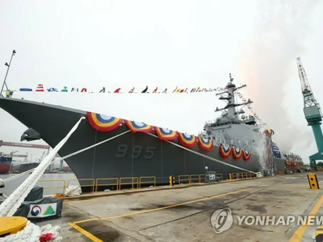 韓国海軍の次世代イージス駆逐艦「正祖大王」（資料写真）＝（聯合ニュース）