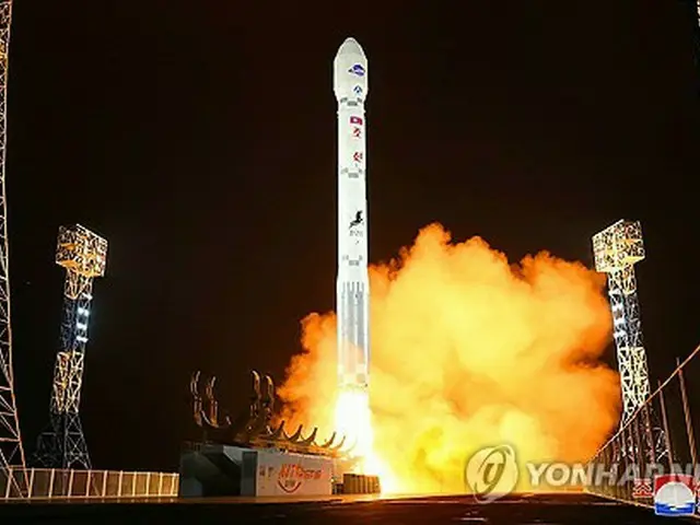 北朝鮮が昨年１１月に打ち上げた軍事偵察衛星＝（朝鮮中央通信＝聯合ニュース）≪転載・転用禁止≫