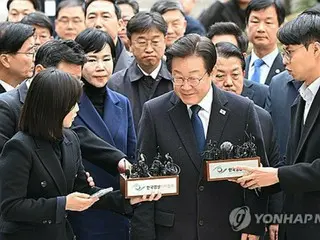 韓国最大野党代表　偽証教唆罪は無罪＝地裁「故意とみなせず」