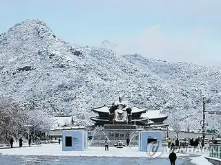 ソウルに大雪　１１月の積雪では観測史上１位