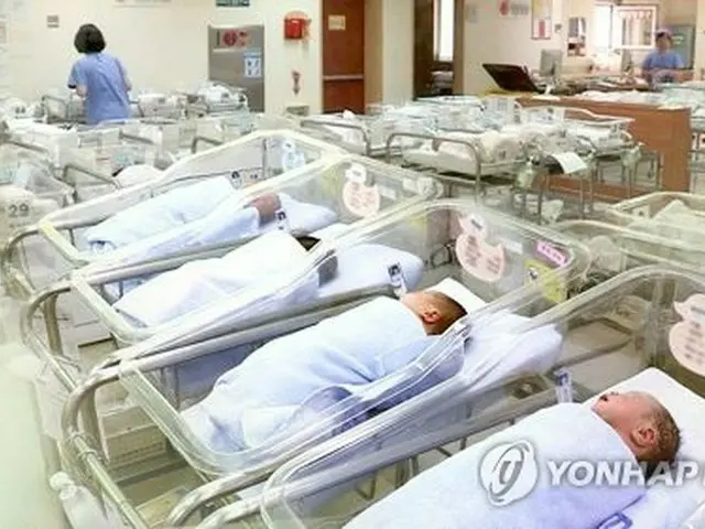 韓国の７～９月期出生数８％増　増加幅１２年ぶり高水準＝出生率もプラス