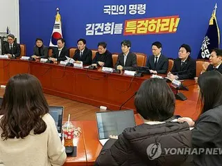 韓国最大野党　非常戒厳令受け国会に議員集める