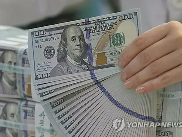 米ドル紙幣（資料写真）＝（聯合ニュース）