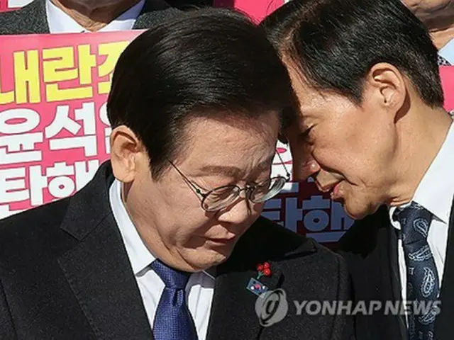 韓国最大野党代表　再度の非常戒厳を警戒「今夜が非常に危険」