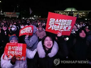 市民からは憤り・失望の声　尹大統領弾劾案の廃案受け＝韓国