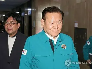 尹大統領最側近の行政安全相が辞任