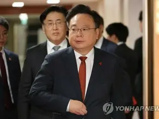 韓国検察　戒厳宣言前の閣議に出席した保健相を聴取＝閣僚では初