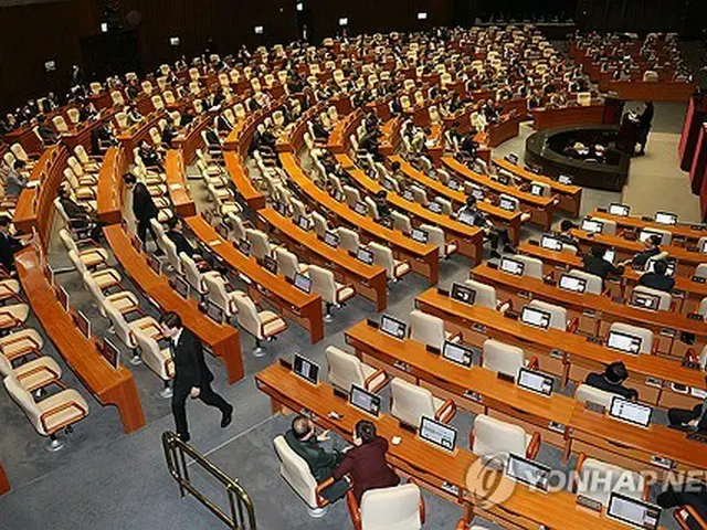 国会の本会議（資料写真）＝（聯合ニュース）