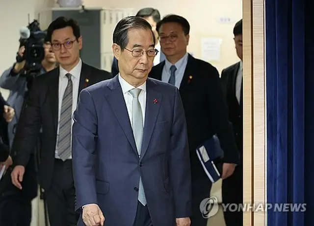 韓悳洙・大統領権限代行首相（資料写真）＝（聯合ニュース）