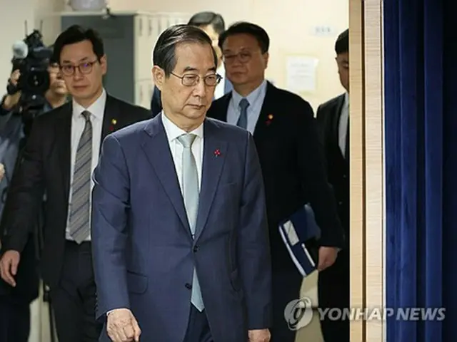 大統領権限代行に業務報告　経済皮切りに各分野で＝韓国大統領室