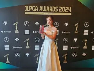 ＜女子ゴルフ＞“韓国の天才ゴルフ少女”イ・ヒョソン、歴代最年少で「JLPGAアワード2024」新人賞を受賞