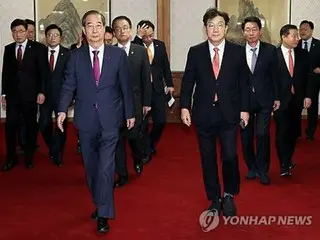 韓国大統領代行　韓米同盟に基づき「万全の対応態勢維持」