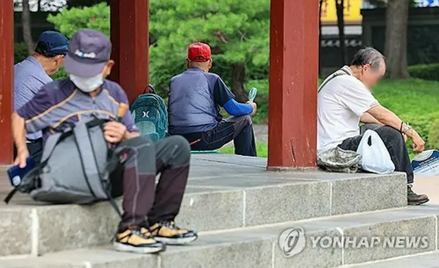 韓国の住民登録人口のうち６５歳以上が占める割合は２０％を占める＝（聯合ニュース）