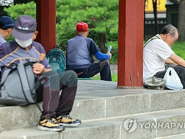 韓国の住民登録人口のうち６５歳以上が占める割合は２０％を占める＝（聯合ニュース）